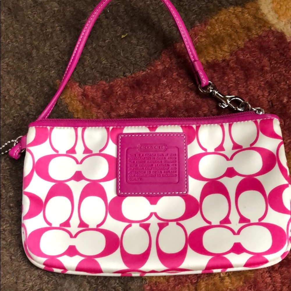 Coach wristlet